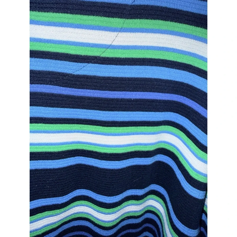 The North Face Men's Striped Short Sleeve Polo Shirt 2X Big & Tall Navy/Green